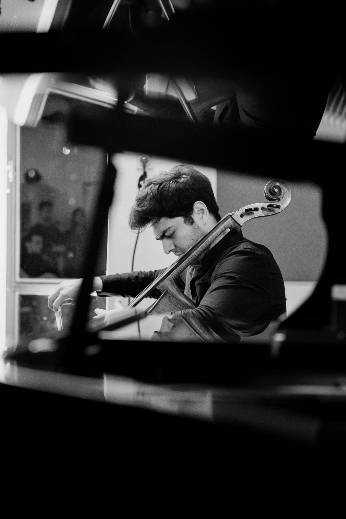 Mikayel Voskanyan in rehearsal